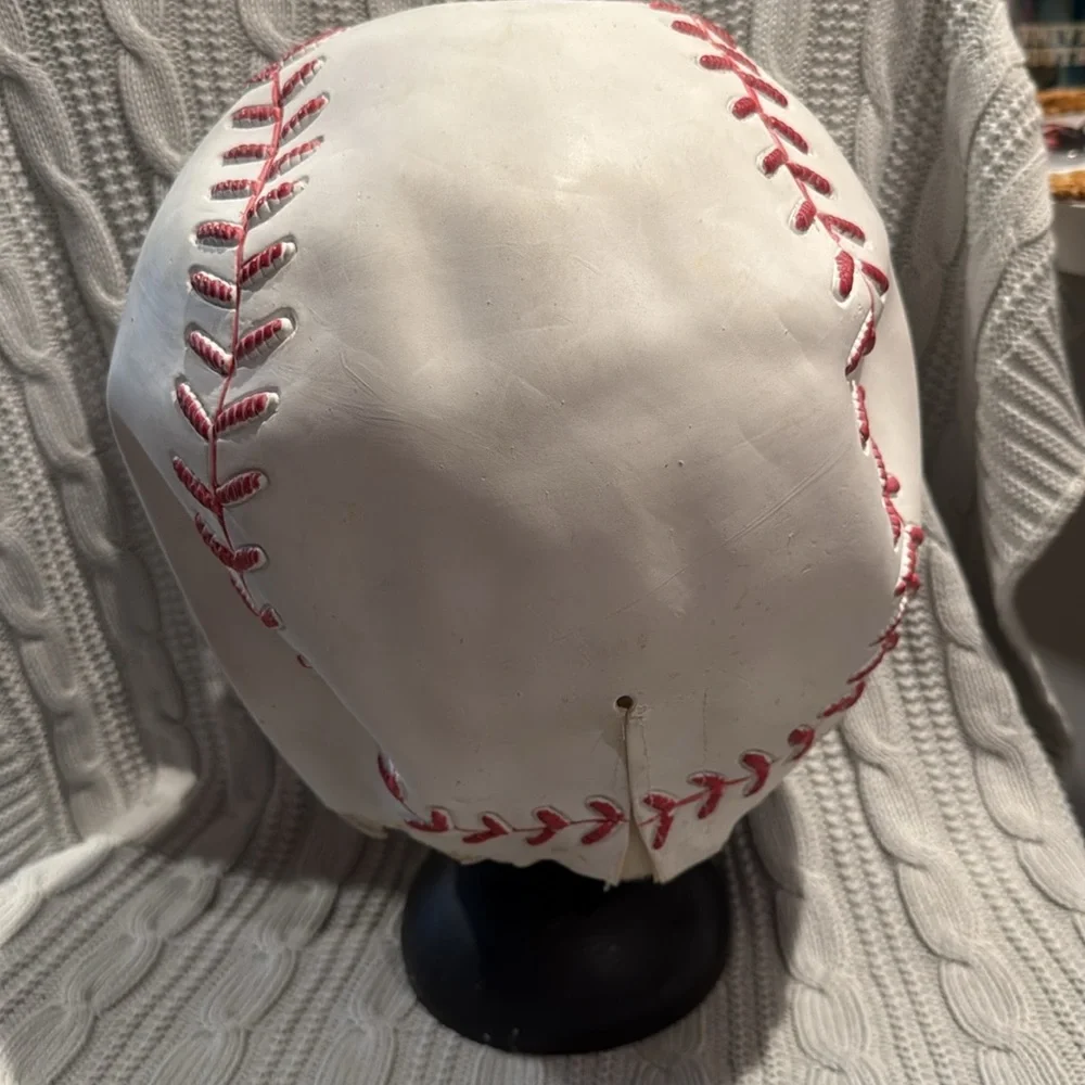 Game Face Baseball Head Halloween latex Mask Velcro closure